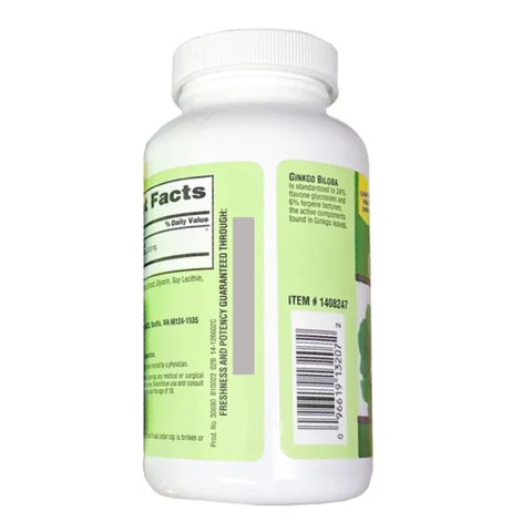 Viên  bổ não ginkgo biloba 120mg 340 viên