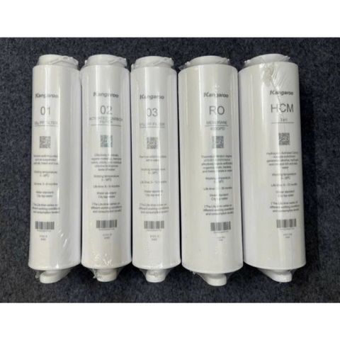 Bộ 5 lõi lọc máy lọc nước Kangaroo KG400HU