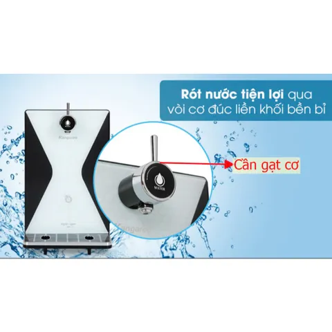 Vòi máy lọc nước Kangaroo KG100MED (vòi cơ) KG100EED (cảm ứng) - Hành chính hãng. 764288