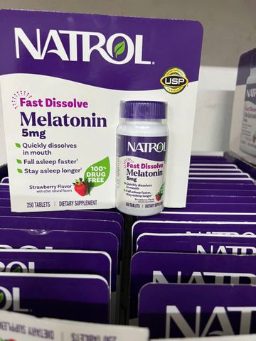KẸO NGẬM NATROL BIOTIN SLEEP 5m cho giấc ngủ