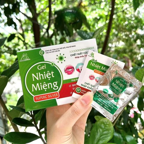Gel nhiệt miệng thảoo dượcc Super C - bôi đẹn, lở miệng ann toànn cho bé từ 2 tháng tuổi