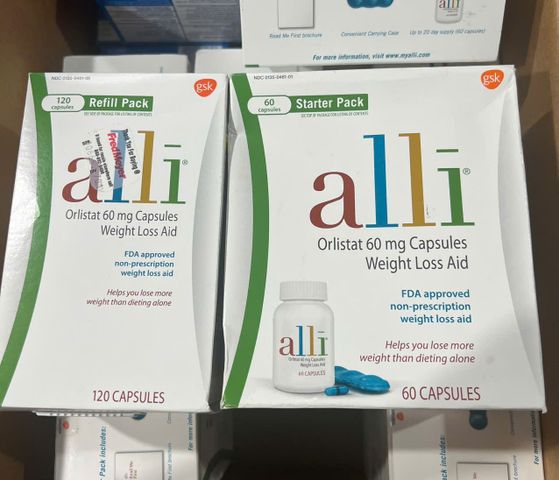 Alli - Giảm cân Alli 120 viên và 60 viên hàng Mỹ