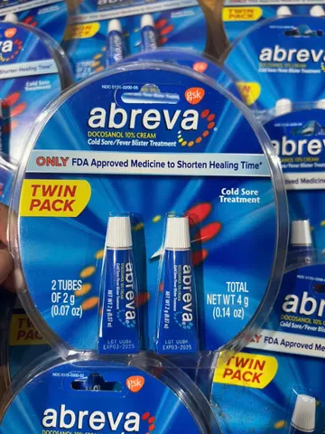 Kem bôi  rộp quanh miệng Abreva 2g