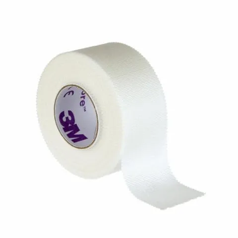 Băng dính y tế 3M Durapore 1538-1 | Vải lụa siêu dính, thoáng khí | 2.5cm x 9.1m cho vết thương lớn
