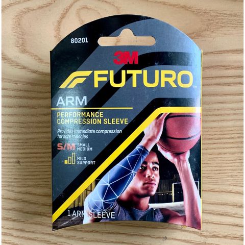 Băng hỗ trợ vùng cánh tay thể thao 3M Futuro 80201EN size S/M - Hộp 1 chiếc | Thương hiệu Mỹ