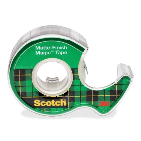 Băng dính kỳ diệu 3M™ Scotch® 122 – 19mm x 16,5m – Siêu bám dính, trong suốt | Sản xuất tại Mỹ