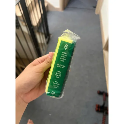 Combo 10 miếng rửa chén siêu sạch 3M Scotch-Brite™, kích thước 7cm x 10cm | sản xuất tại Thái Lan