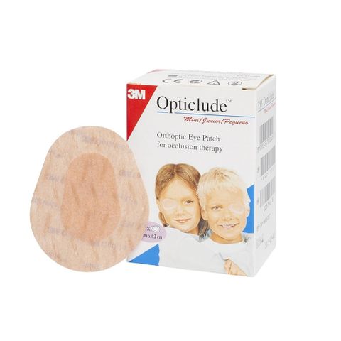 Combo 30 miếng che mắt chữa nhược thị 3M 1537 cho trẻ dưới 4 tuổi - Cỡ bé | Ba Lan (Tặng Sticker)