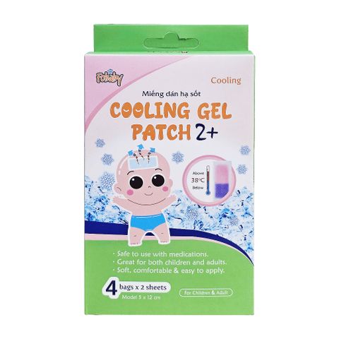 Miếng Dán Hạ Sốt Fobaby Fobe Cho Trẻ Sơ Sinh Từ 0-2 Tháng Tuổi - Hộp 4-8 Miếng