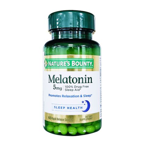 (Mỹ) Viên Uống MelaTonin 5mg Fobe Giúp Điều Hòa, Cải Thiện Giấc Ngủ NN - Lọ 60v