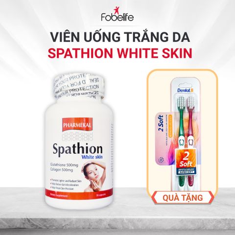(Mỹ) Viên Uống Spathion Fobe Hỗ Trợ Làm Trắng Da, Dưỡng Ẩm, Làm Đẹp Da NN - Hộp 30v