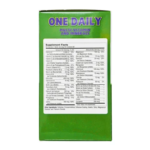 (Mỹ) Viên Uống One Daily Fobe Bổ Sung Vitamin Và Khoáng Chất Cho Cơ Thể NN - Hộp 60v