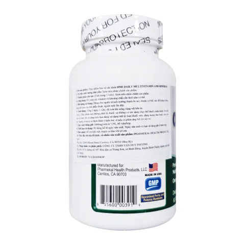 (Mỹ) Viên Uống One Daily Fobe Bổ Sung Vitamin Và Khoáng Chất Cho Cơ Thể NN - Hộp 60v
