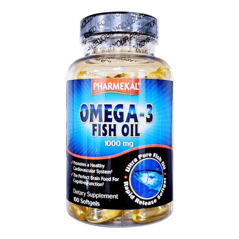 Viên Uống Omega 3 Fobe Hỗ Trợ Tăng Cường Sức Khỏe Tim Mạch, Phát Triển Trí Não NN - Hộp 100v