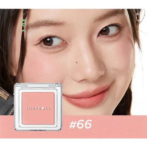 Phấn Má Hồng Đơn Sắc Judydoll Blush Powder 2g - Mịn Mịn, Tiệp Da Tự Nhiên, Chuẩn Màu Bền Đẹp