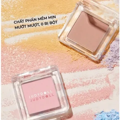 Phấn Má Hồng Đơn Sắc Judydoll Blush Powder 2g - Mịn Mịn, Tiệp Da Tự Nhiên, Chuẩn Màu Bền Đẹp