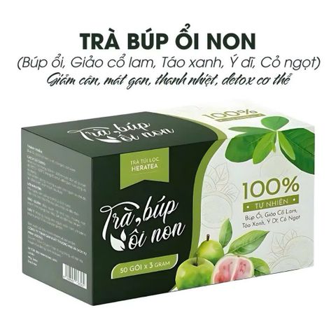 combo 2 hộp trà búp ổi non