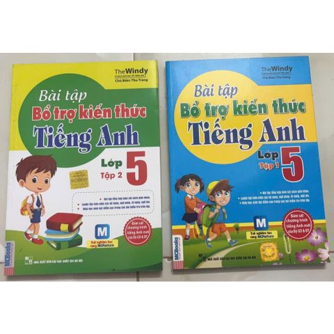 Bộ sách tiếng Anh lớp 5