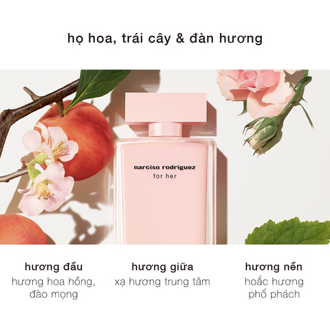 Nước Hoa Nữ Narciso Rodriguez For Her Eau De Parfum 100ml - Nữ Tính Thanh Lịch Hương Xạ Hương