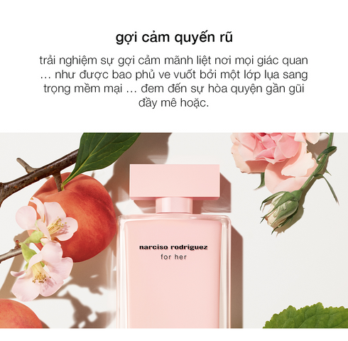 Nước Hoa Nữ Narciso Rodriguez For Her Eau De Parfum 100ml - Hương Hoa Hồng Xạ Hương