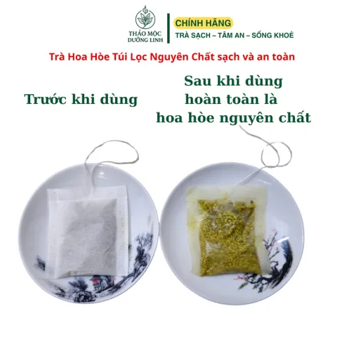 Trà Hoa Hòe Cỏ Ngọt Túi Lọc - Combo World Cup Mua 2 Tặng 1 - Giải Nhiệt, Bền Thành Mạch, Ngủ Ngon Sâu Giấc
