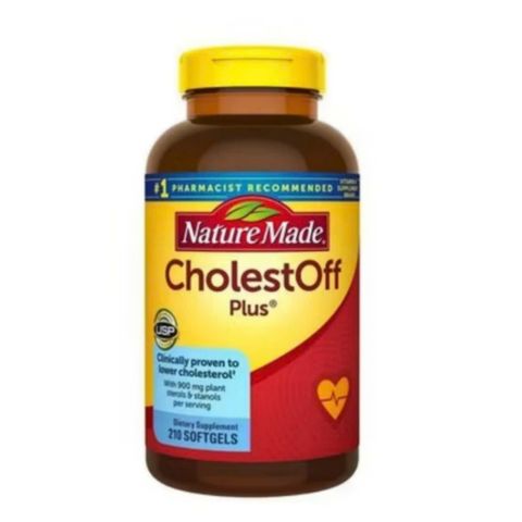 Viên uống Giảm Cholesterol - Giảm Mỡ Máu Nature Made Cholesterol Off 210 Viên - Bảo Vệ Sức Khỏe Tim Mạch & Giảm Nguy Cơ Mắc Các Hội Chứng về Tim Mạch - S/P Chuẩn Mỹ