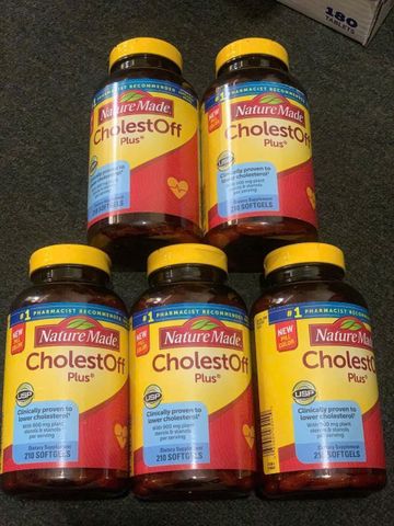 Viên uống Giảm Cholesterol - Giảm Mỡ Máu Nature Made Cholesterol Off 210 Viên - Bảo Vệ Sức Khỏe Tim Mạch & Giảm Nguy Cơ Mắc Các Hội Chứng về Tim Mạch - S/P Chuẩn Mỹ