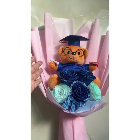 Bó Hoa tốt nghiệp bằng sáp