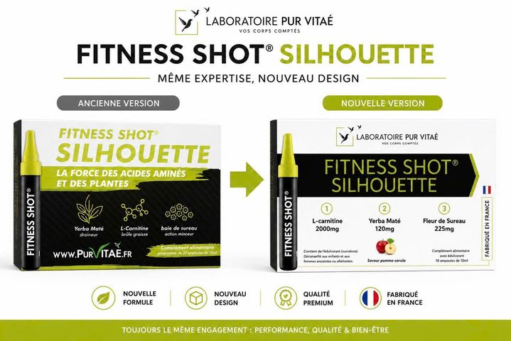Đốt mỡ đa tầng chuyên sâu FITNESS SHOT SILHOUETTE PURVITAE
