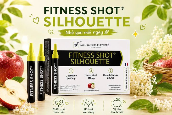 Đốt mỡ đa tầng chuyên sâu FITNESS SHOT SILHOUETTE PURVITAE