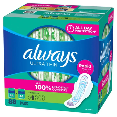 Băng Vệ Sinh siêu mỏng có cánh ALWAYS Ultra Thin