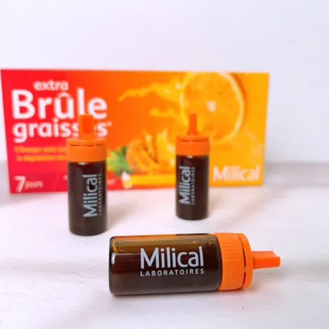 Thức uống detox giảm mỡ Milical Extra Brule Graisses Pháp 7 ngày