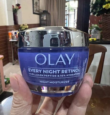 Kem Dướng Da Mặt Olay Tím Retinol Mỹ - Chuyên Hỗ Trợ Lão Hóa Làm Đẹp Da