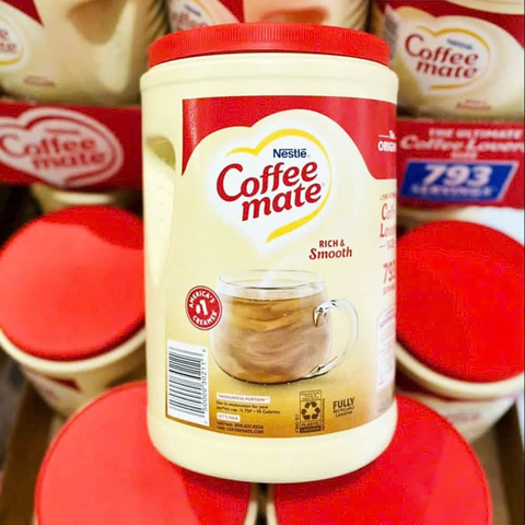 Bột kem pha cafe Mỹ Nestlé Coffee Mate 1.5kg