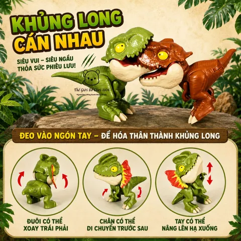 Trứng đồ chơi khủng long cắn tay Blind Egg chuyển động đa khớp giúp kích thích tư duy sáng tạo cho bé
