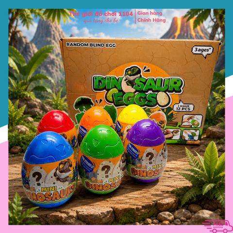 Trứng đồ chơi khủng long cắn tay Blind Egg chuyển động đa khớp giúp kích thích tư duy sáng tạo cho bé
