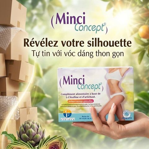 Kiểm soát cân nặng Minci Concept Pháp 15 ngày