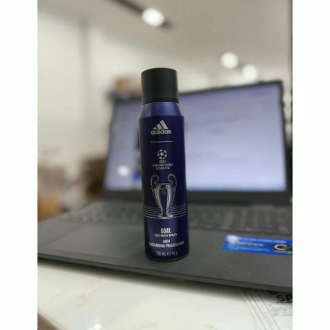 Adidas Xịt Khử Mùi 48H Goal Deo - Thơm Lâu Chuẩn SEO 💰Sale Sập Sàn 150ml
