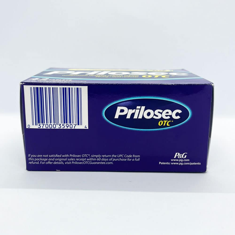 Liệu trình cắt cơn đau dạ dày Prilosec Frequent Heartburn and Acid Reducer 42 viên