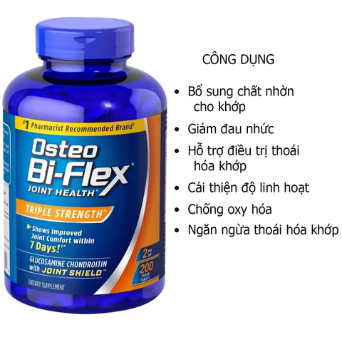 Viên uống Bổ xương khớp Osteo Biflex 200 viên