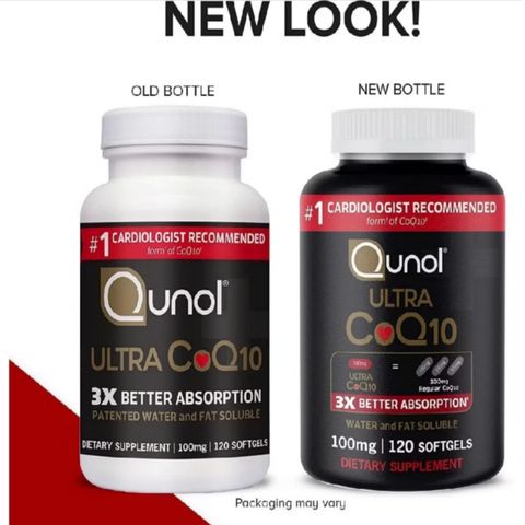 Viên uống Qunol Ultra CoQ10 100 mg - Hỗ Trợ Tim Mạch - Hỗ Trợ Tăng Cường Năng Lượng & Hỗ Trợ Chức Năng Tim 120 - 150 & 180 viên - S/P Chuẩn Mỹ