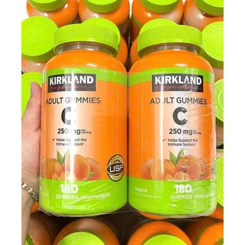 Kẹo Dẻo Vitamin C Kirkland Signature 250mg 180 Viên