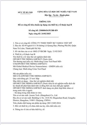 Combo 3 Que test 6 chấu, test nhanh ma túy 6 chân, test mai thúy tổng hợp 6 chân Fastep (Mã bán chạy)
