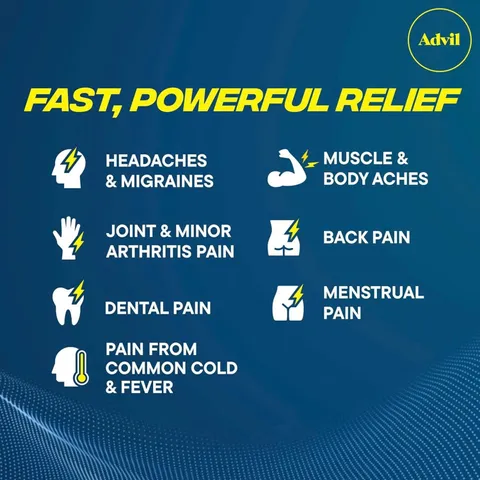 Viên giảm đau hạ sốt , giảm đau Advil Liqui-Gels Minis 200mg ,200 viên của Mỹ