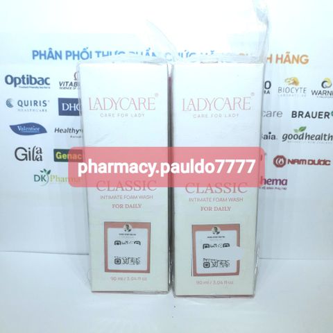 ✅[CHÍNH HÃNG, CHO KIỂM HÀNG] Dung dịch vệ sinh dạng bọt Ladycare Classic 764870