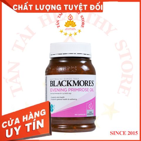 ✅[CHÍNH HÃNG, CHO KIỂM HÀNG] Viên uống Blackmores Evening Primrose Oil hỗ trợ làn da khỏe mạnh, dưỡng ẩm da (190 viên) 764873
