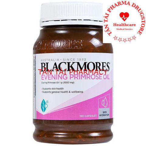 ✅[CHÍNH HÃNG, CHO KIỂM HÀNG] Viên uống Blackmores Evening Primrose Oil hỗ trợ làn da khỏe mạnh, dưỡng ẩm da (190 viên) 764873