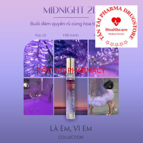 ✅[CHÍNH HÃNG, CHO KIỂM HÀNG] Nước hoa mine Midnight 212 9ml 764889