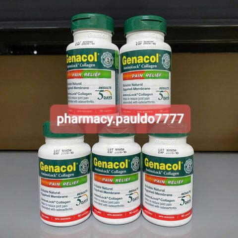 ✅[CHÍNH HÃNG, CHO KIỂM HÀNG] Thực phẩm bảo vệ sức khỏe xương khớp Genacol Pain Relief (90 Viên) 764902