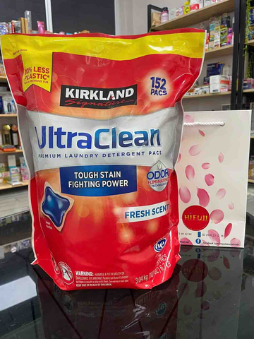 Viên Giặt Kirkland Ultra Clean 152 Viên 